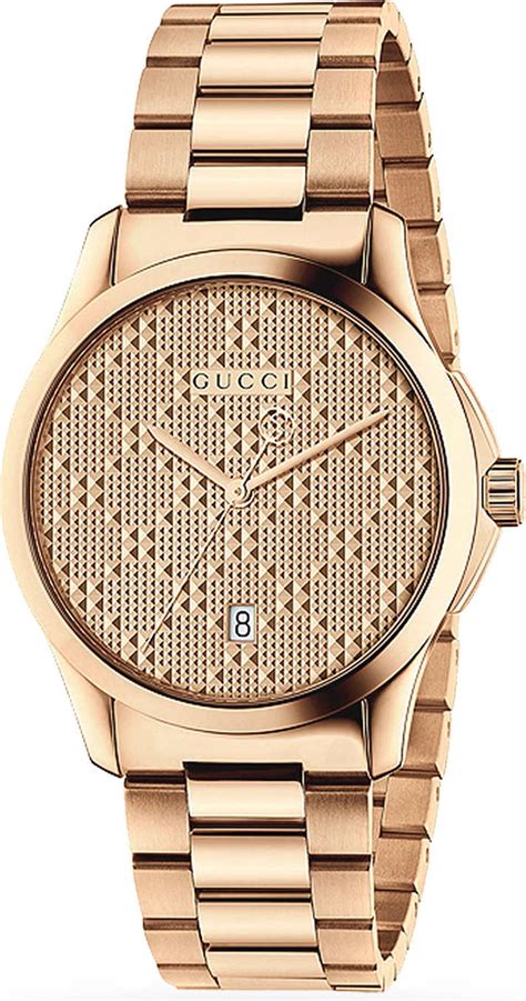 gucci g timeless rose gold